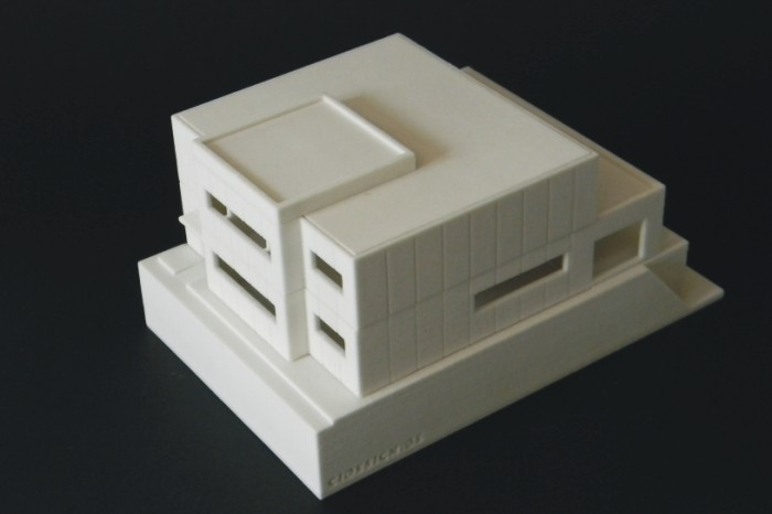 3d print - arhitektonski model